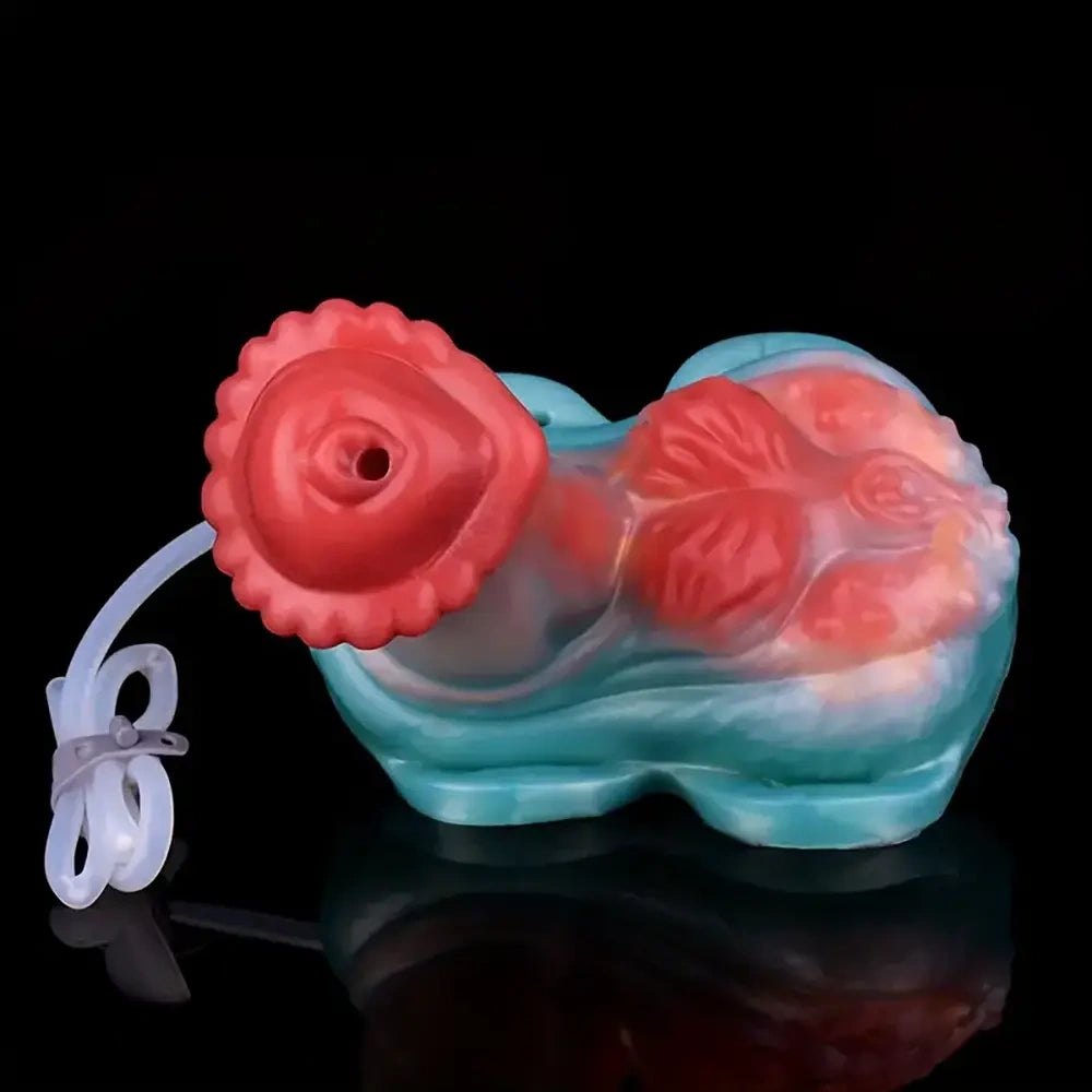 Colorful small g-spot silicone dildo, photo 7