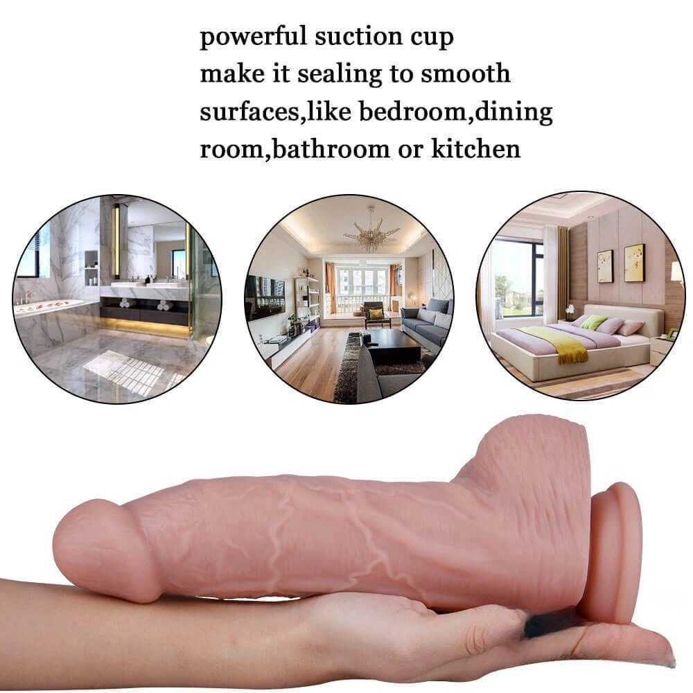 Flesh tone small glans realistic dildo, photo 5