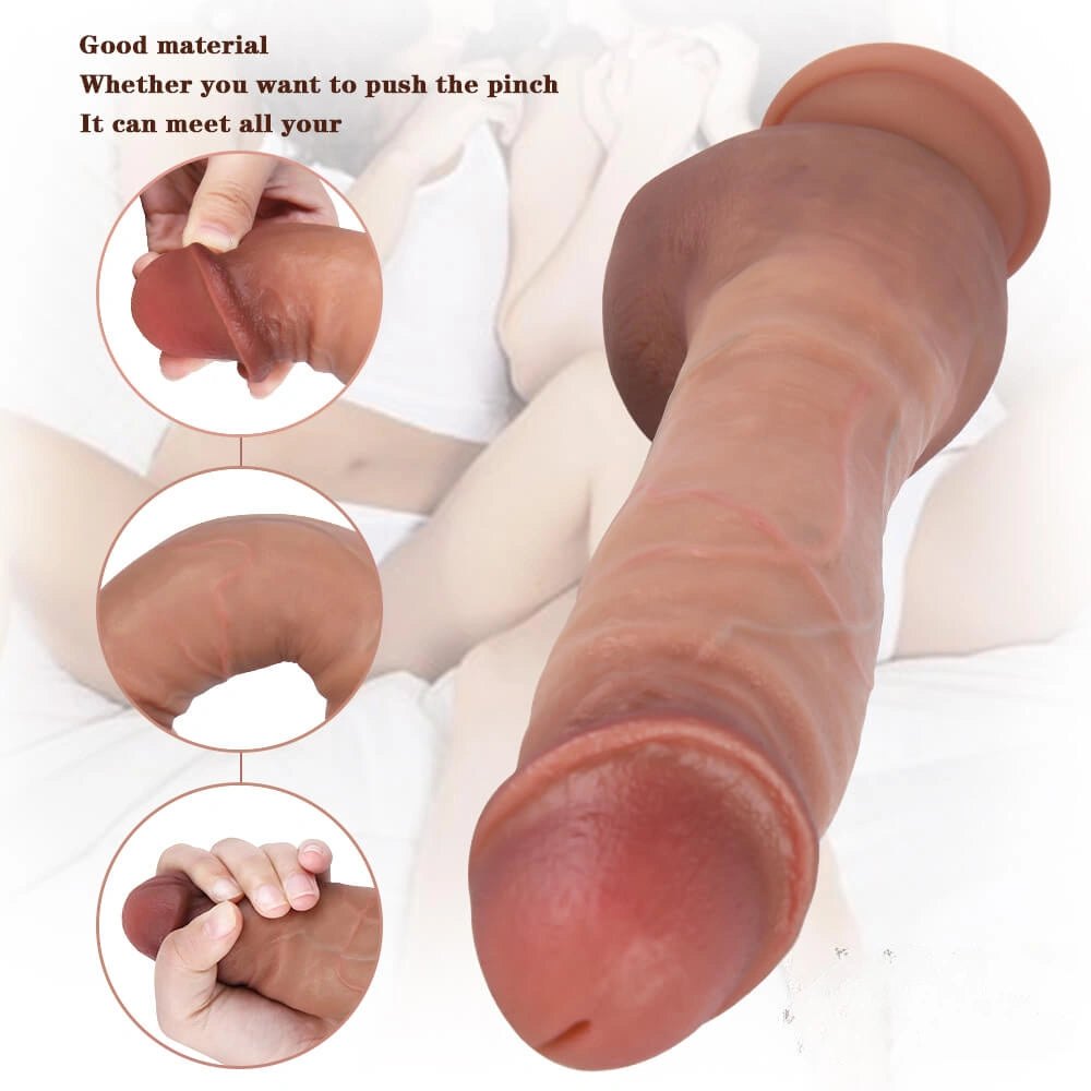 Flesh tone small glans suction cup dildo, photo 5