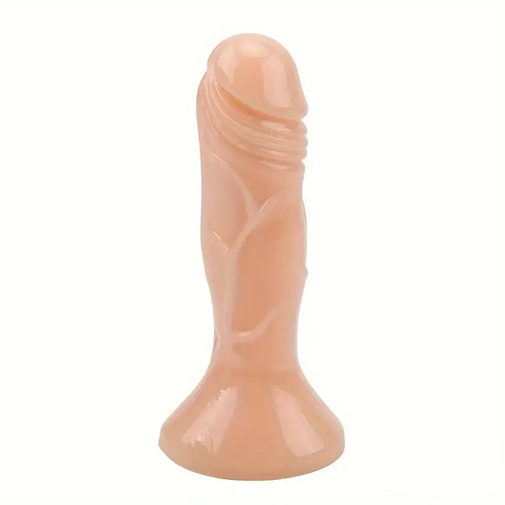 Flesh small jelly dildo