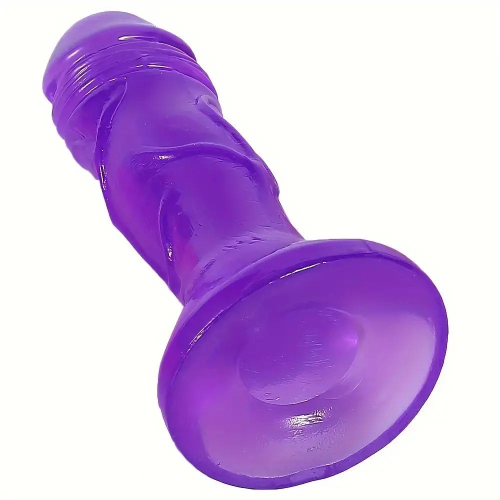 Small jelly realistic suction cup dildo, photo 8