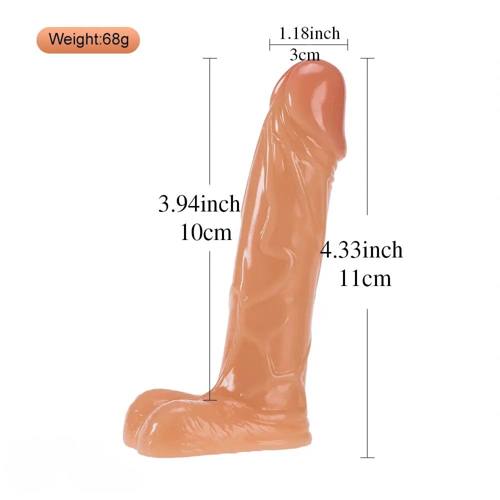 Realistic dildo with suction cup base, photo 14