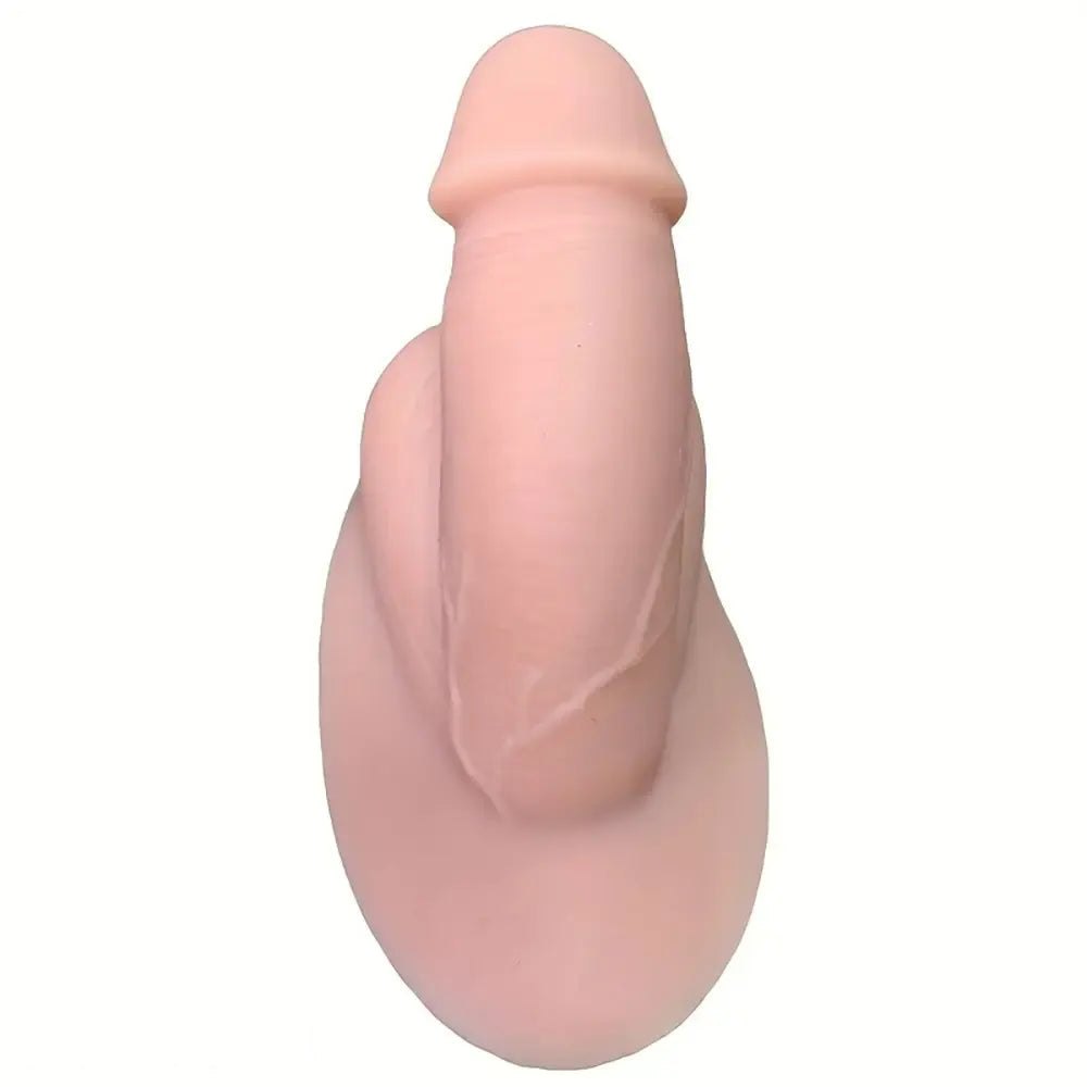 Flesh-tone small realistic silicone dildo, photo 7