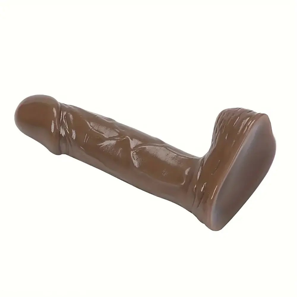 Coffee small pvc suction cup dildo