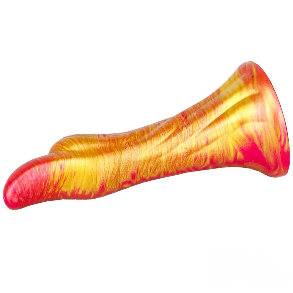 Marbled small thumb fantasy dildo, photo 14