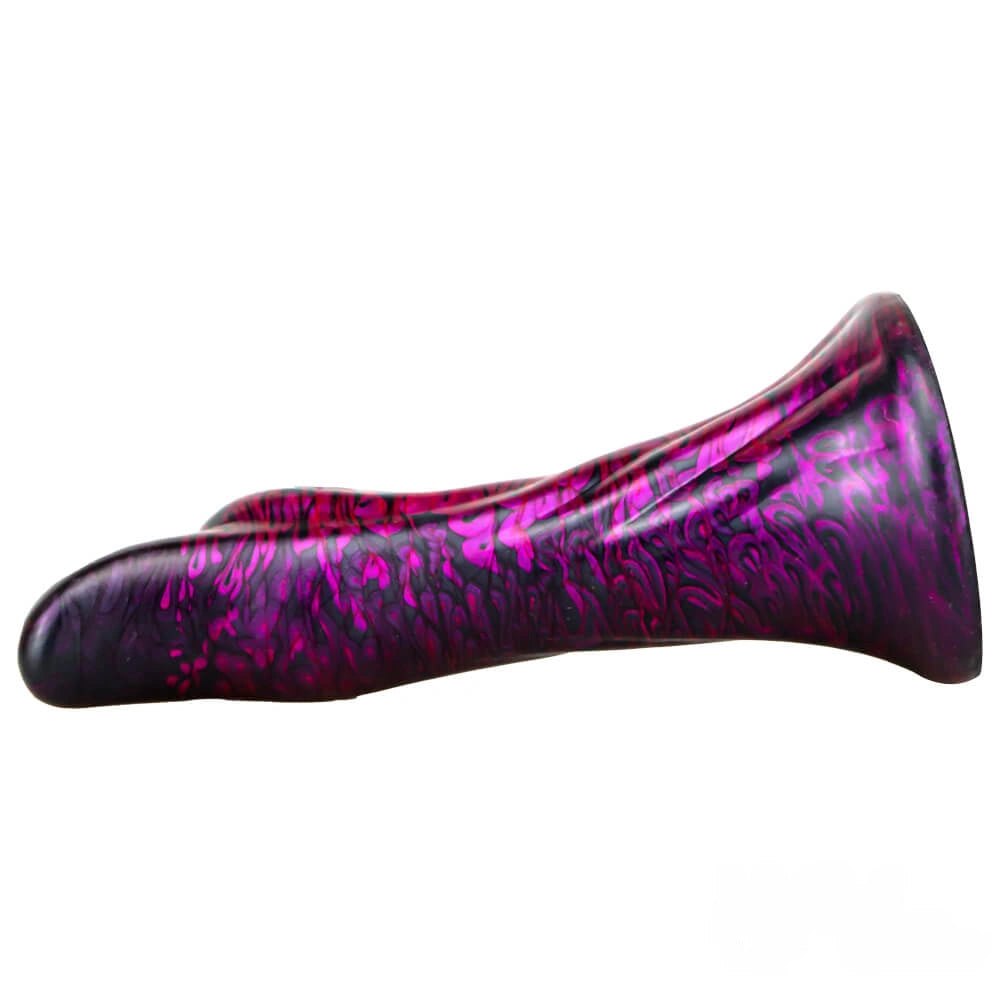 Marbled small thumb fantasy dildo, photo 5
