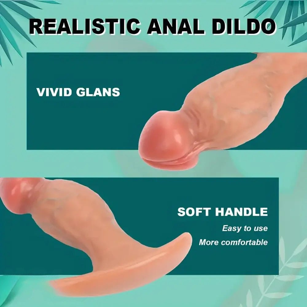 Small vivid-head realistic dildo, photo 14