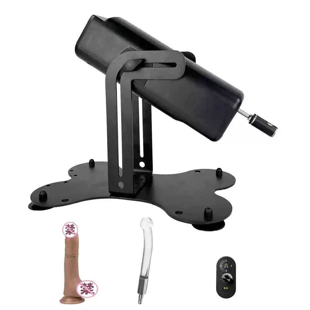 Black portable thrusting sex machine, photo 2