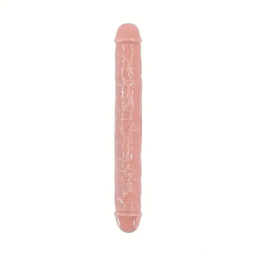 Smooth double-ended tpe dildo, photo 4