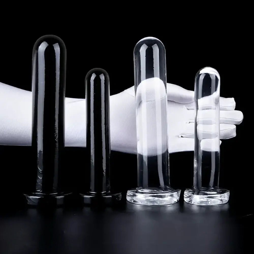 Smooth graduated PVC anal dildo, photo 1