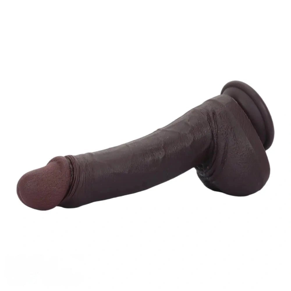 Coffee smooth head suction cup dildo, photo 10