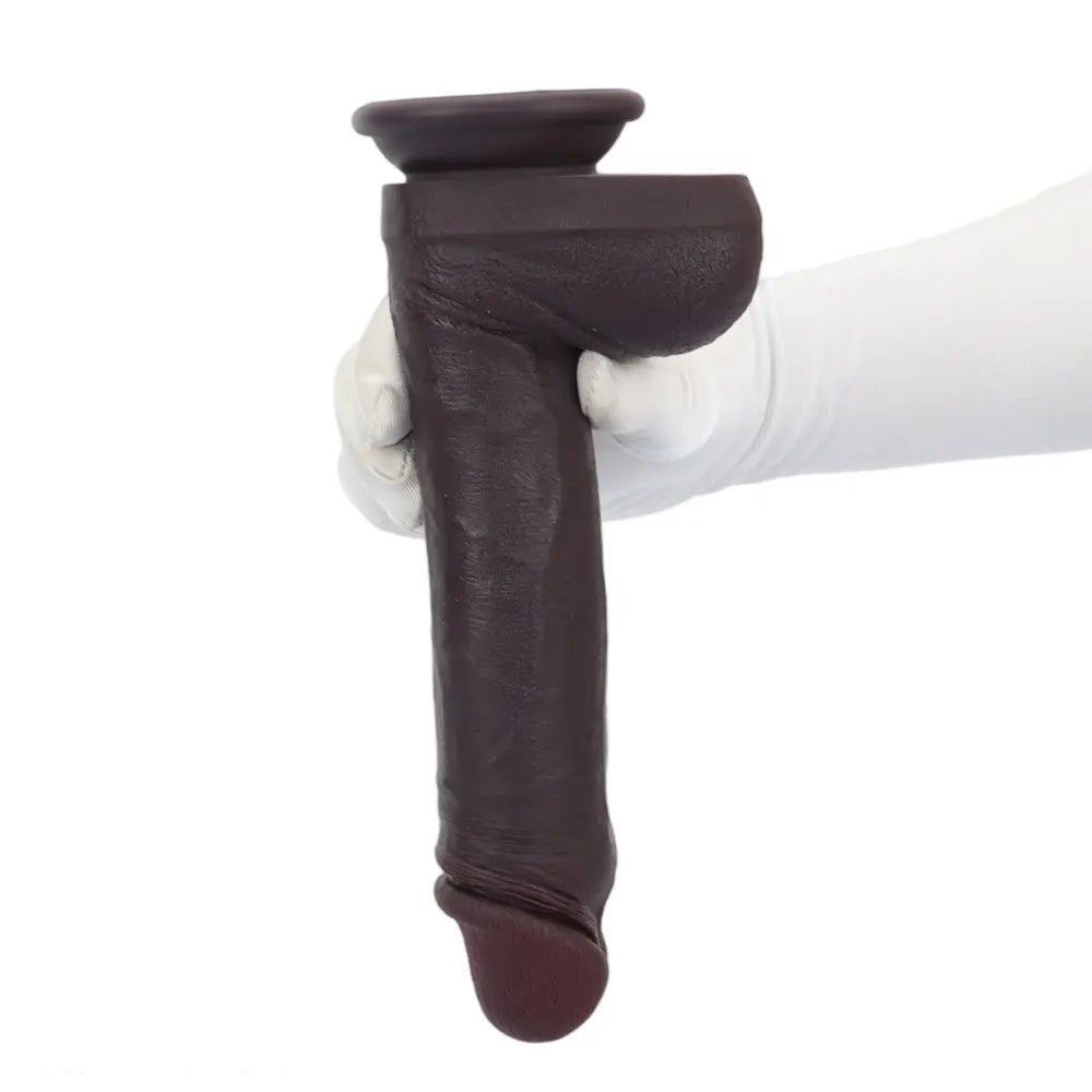 Coffee smooth head suction cup dildo, photo 14