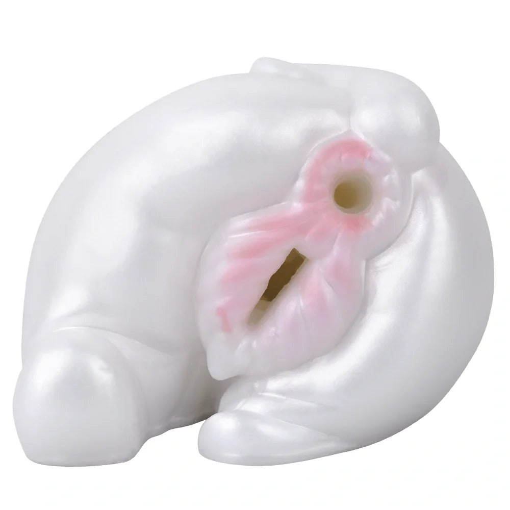 Pearl white fantasy masturbator, photo 2