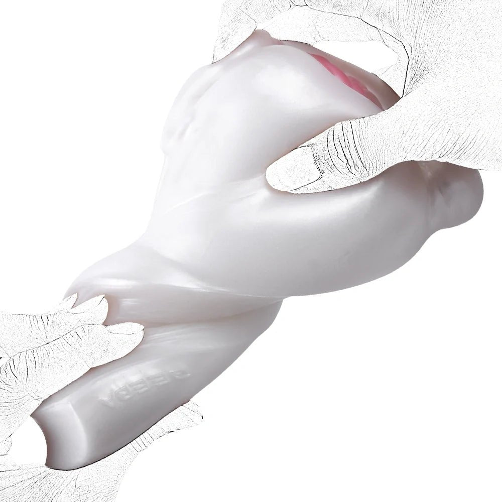 Pearl white fantasy masturbator, photo 8