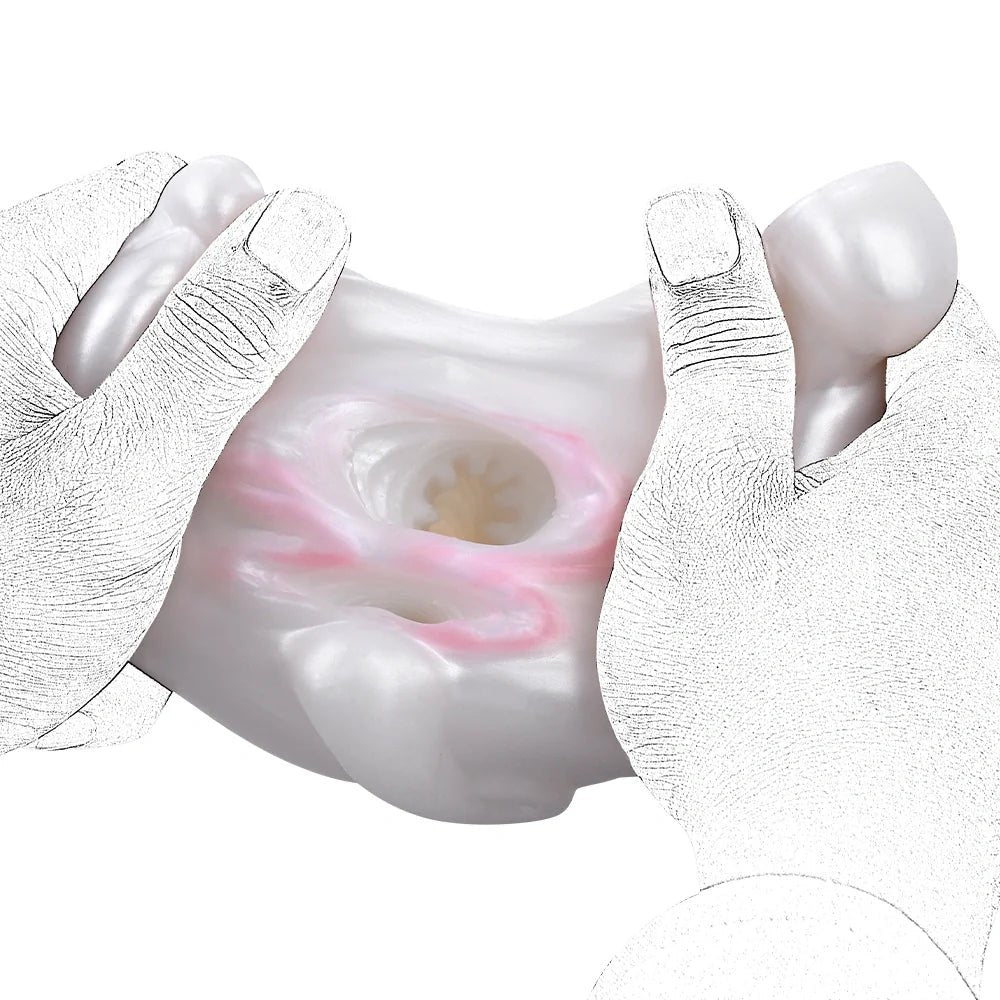 Pearl white fantasy masturbator, photo 9
