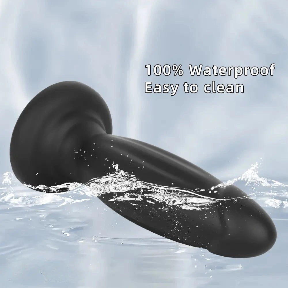 And orange smooth silicone realistic dildo, photo 9