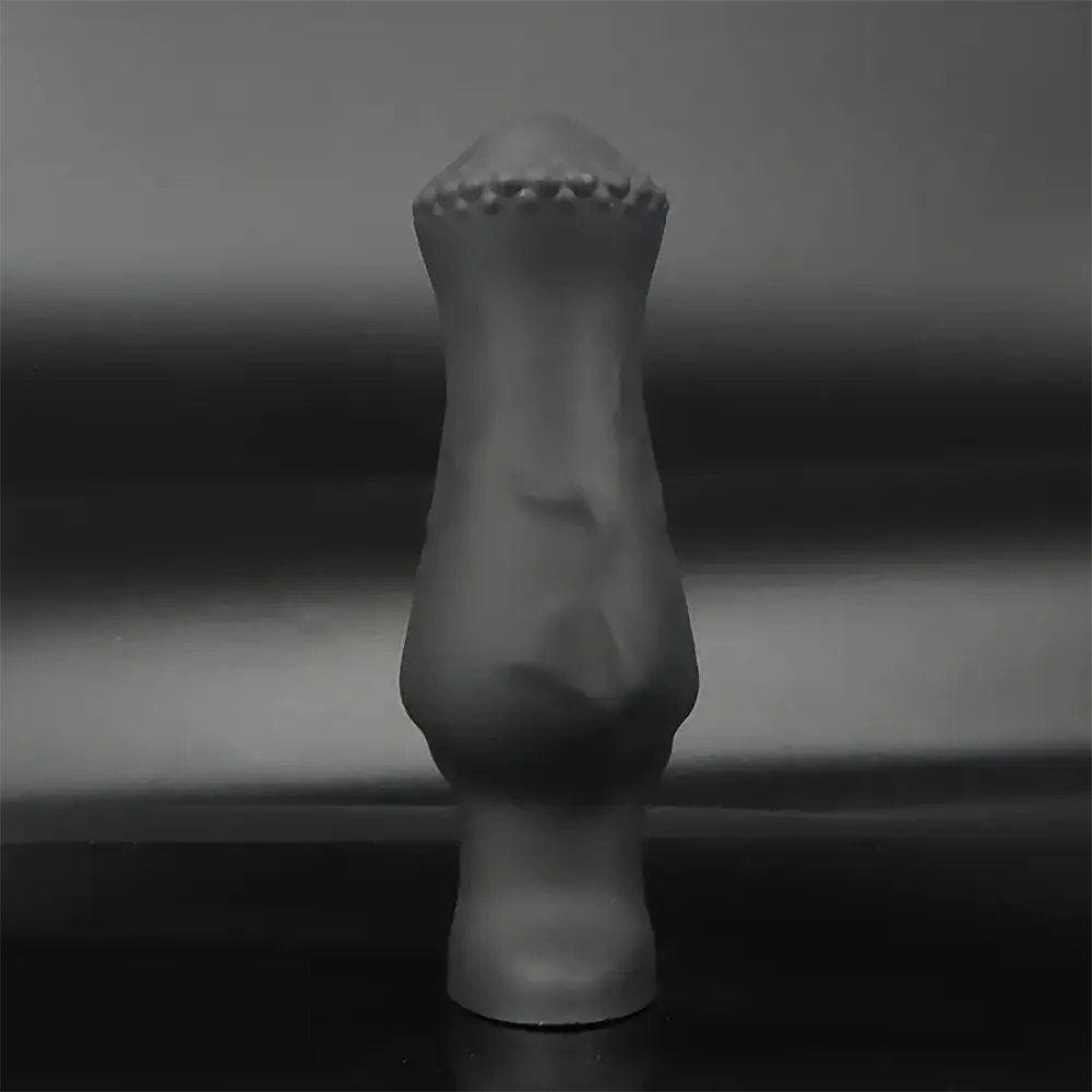 Black tapered anal plug, photo 3