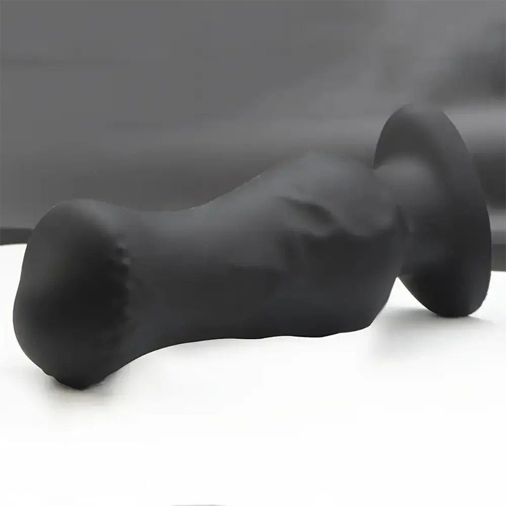 Black tapered anal plug, photo 7