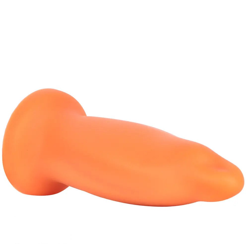 Smooth thick silicone dolphin-style dildo, photo 12