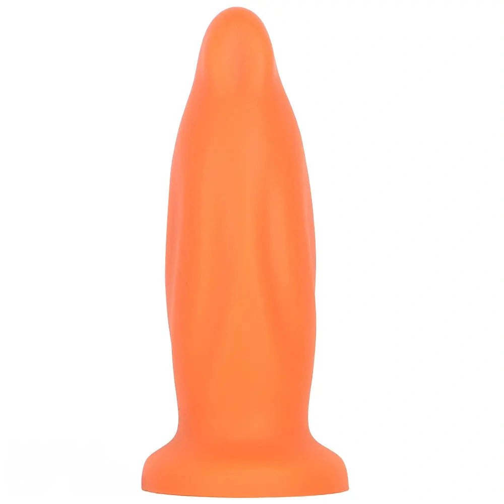 Smooth thick silicone dolphin-style dildo, photo 3