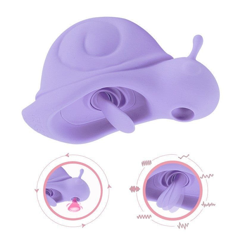 Silicone snail-shaped clitoral suction vibrator, photo 8