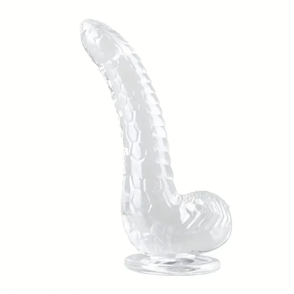 Snake-scale textured fantasy dildo, photo 6