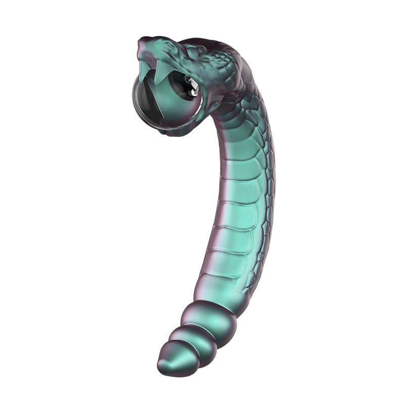 Snake shaped glow tip g-spot vibrator, photo 1