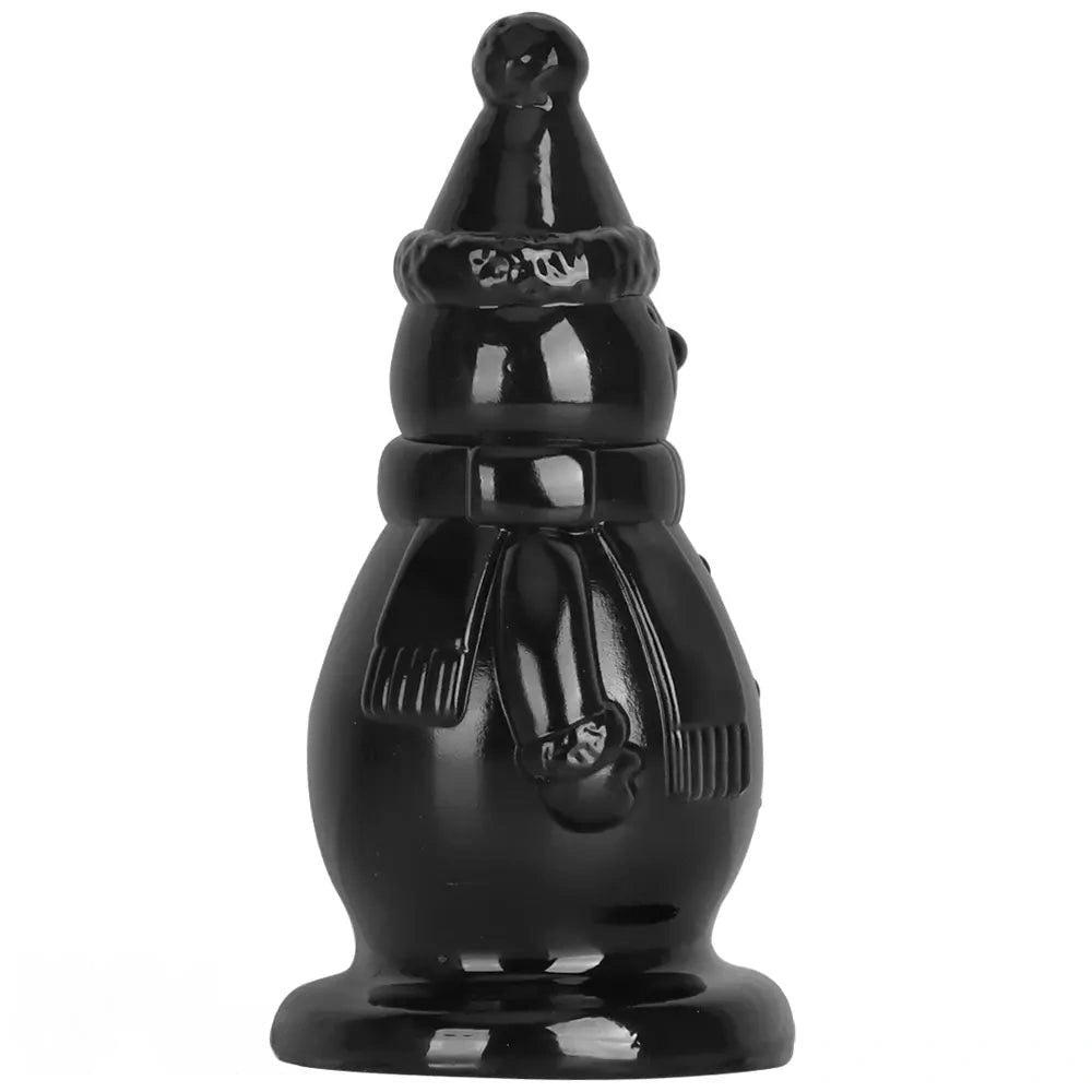 Black snowman novelty butt plug, photo 13