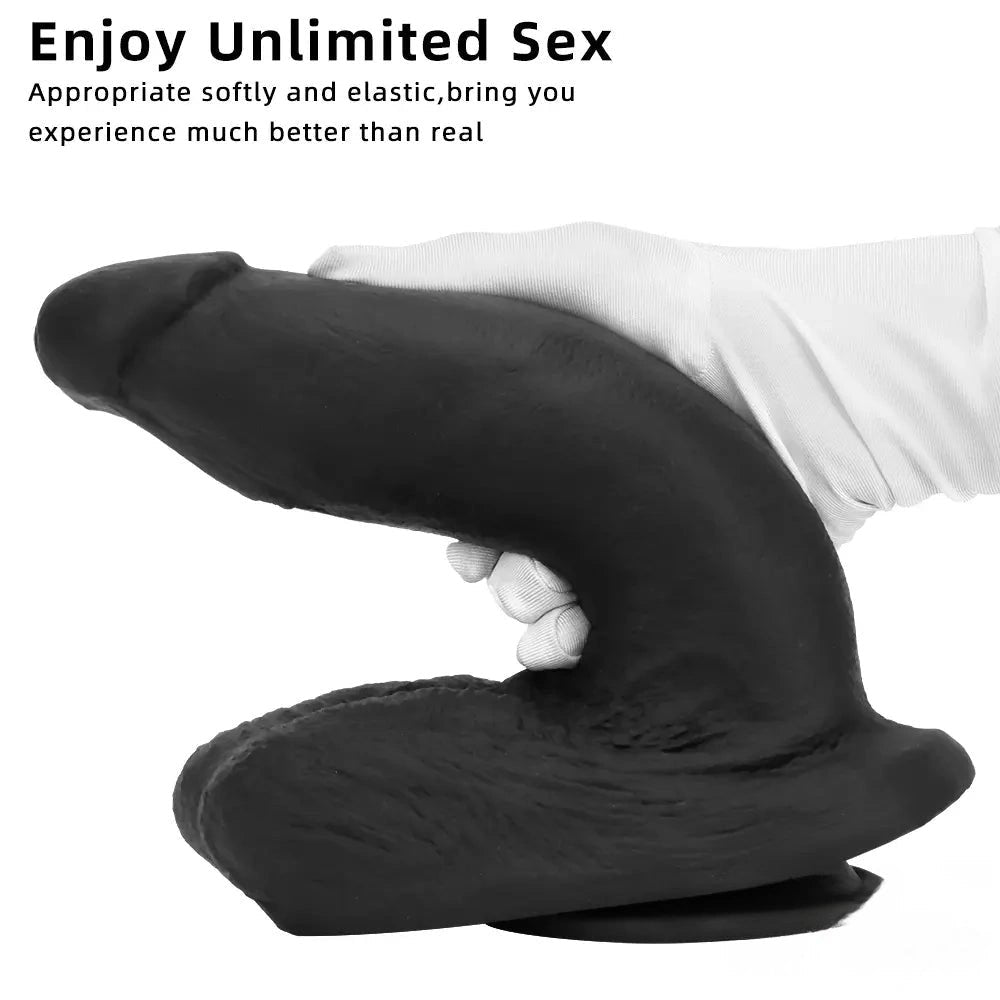 Silicone suction cup dildo, photo 5