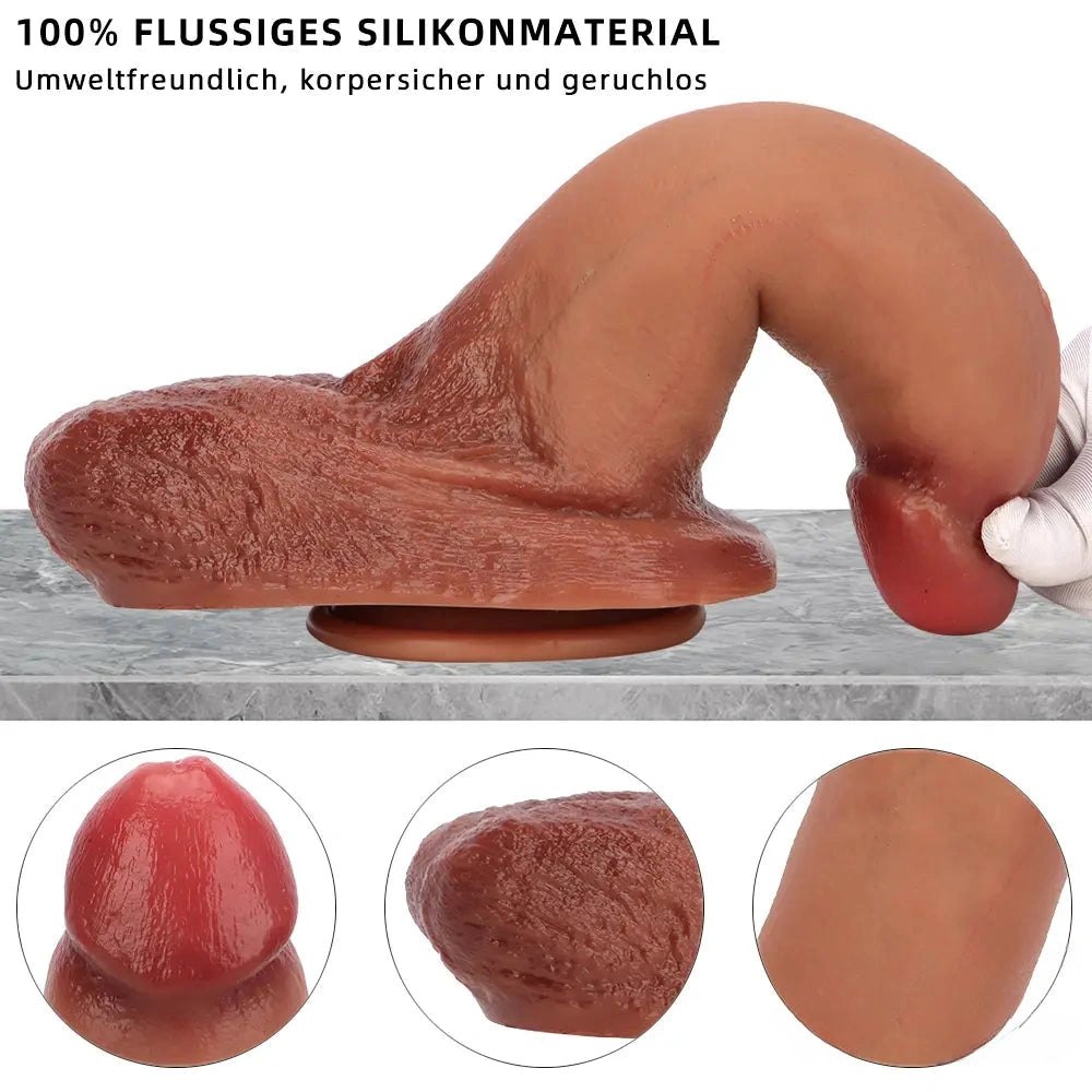 Silicone suction cup dildo, photo 6