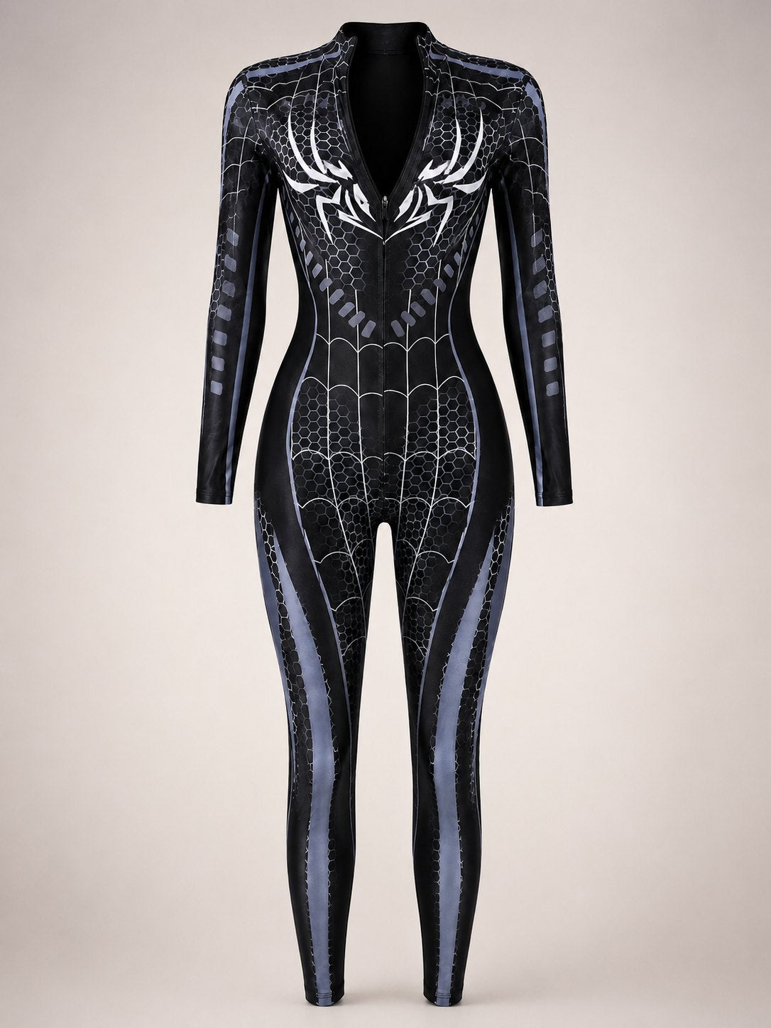 Spider print zipper crotch bodysuit, photo 9