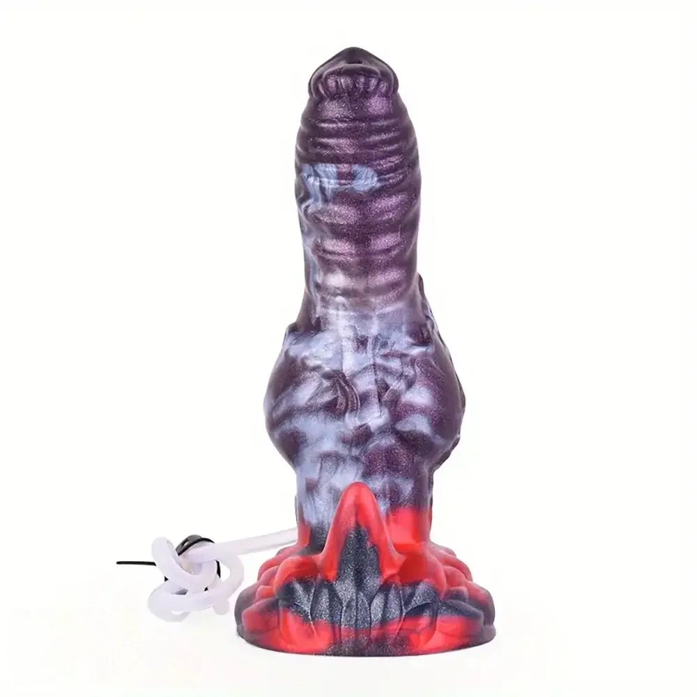 Spiked knot silicone animal dildo, photo 10