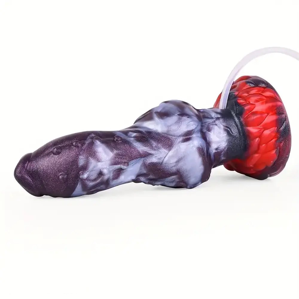 Spiked knot silicone animal dildo, photo 9