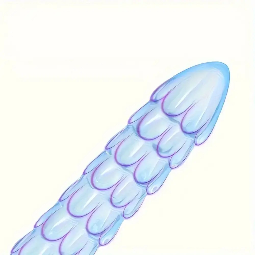 Spiked texture slim anal dildo, photo 2