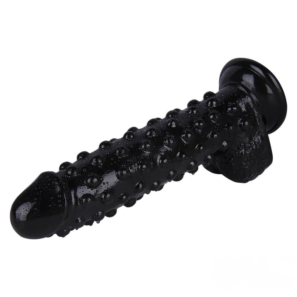Black spiked suction cup dildo, photo 8