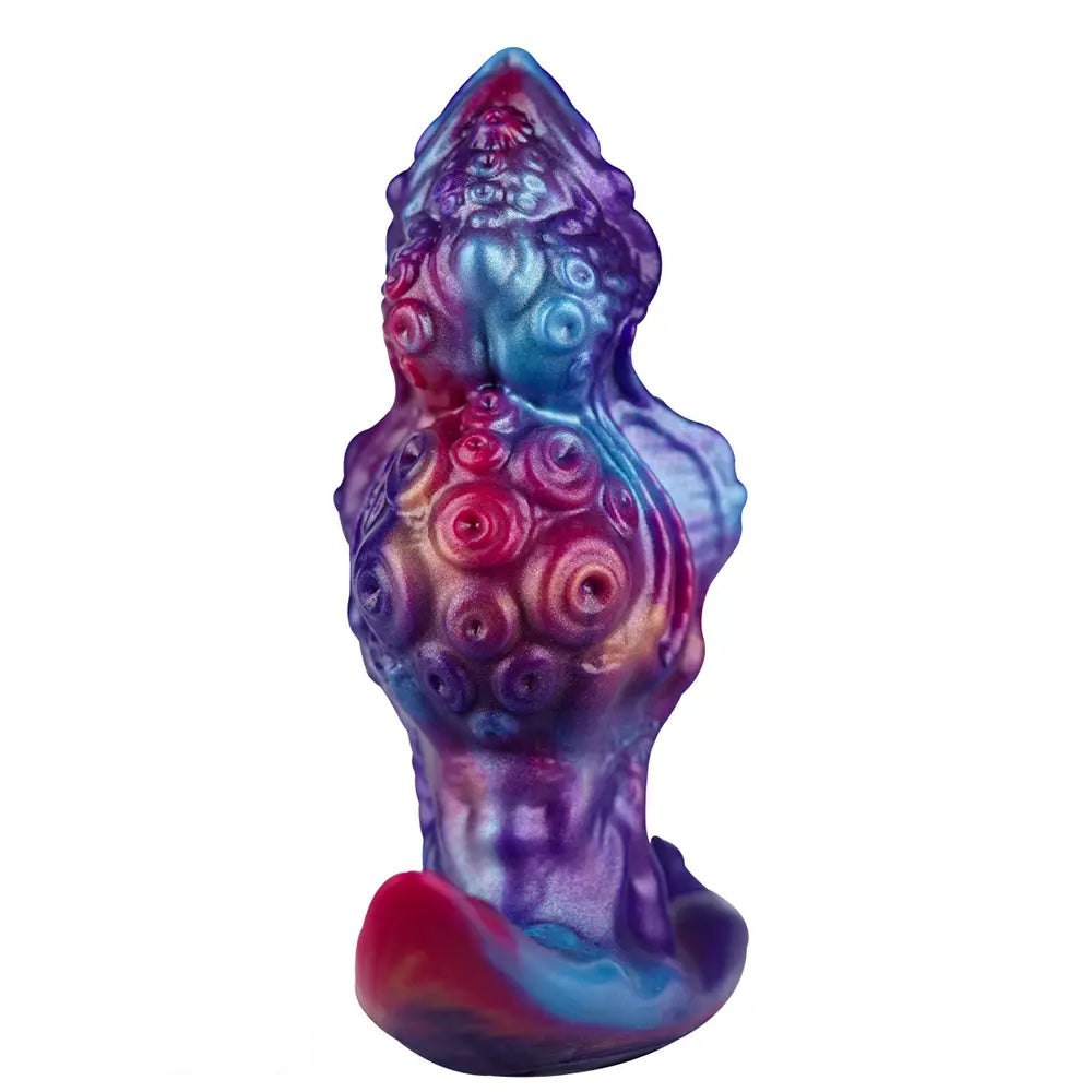 Mixed tone spiked tentacle fantasy dildo, photo 5