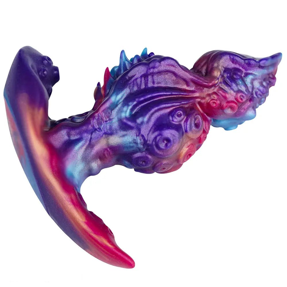 Mixed tone spiked tentacle fantasy dildo, photo 8