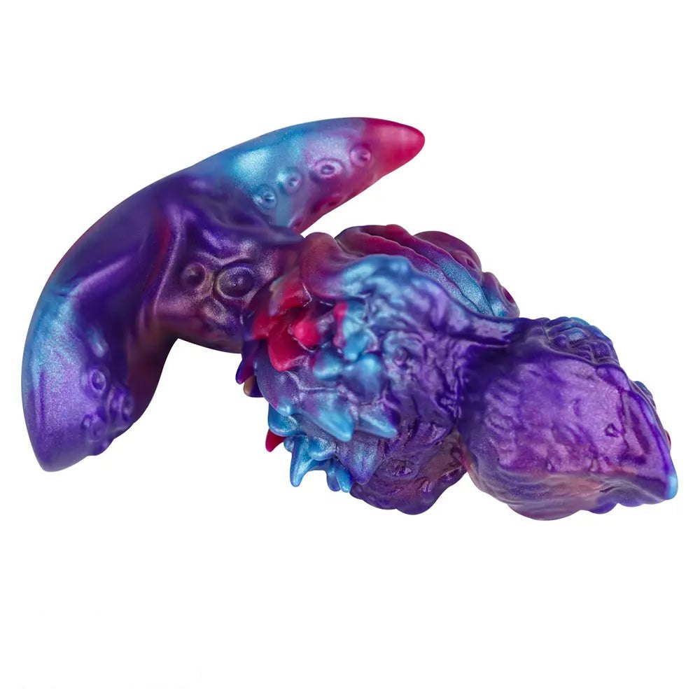 Mixed tone spiked tentacle fantasy dildo, photo 9