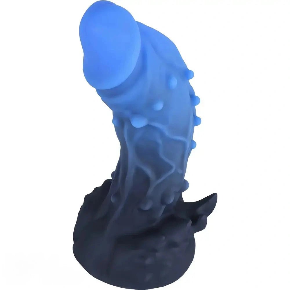 Spiked thick silicone dildo, photo 2