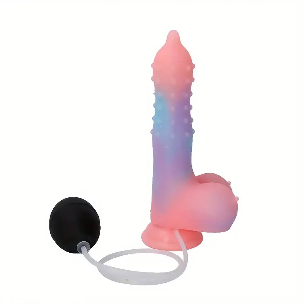 Ombre spiky fantasy dildo, photo 1