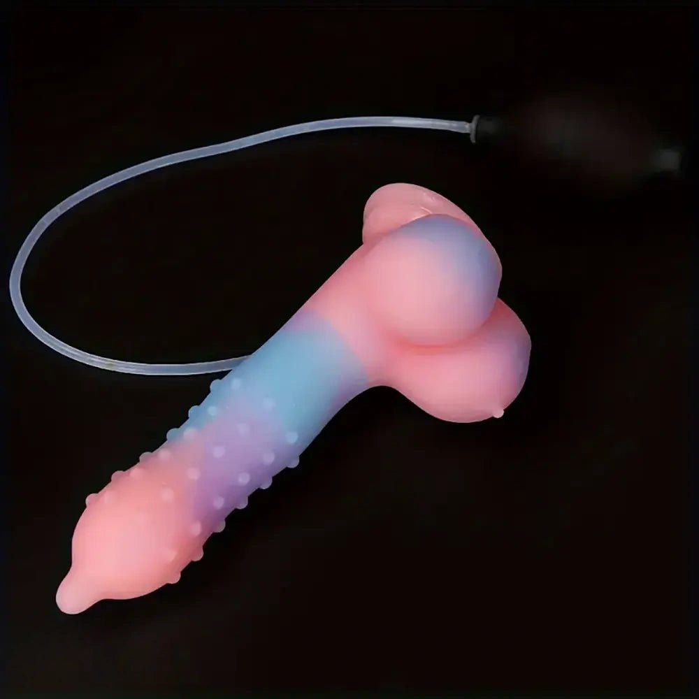 Ombre spiky fantasy dildo, photo 5