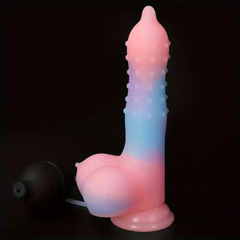 Ombre spiky fantasy dildo, photo 7