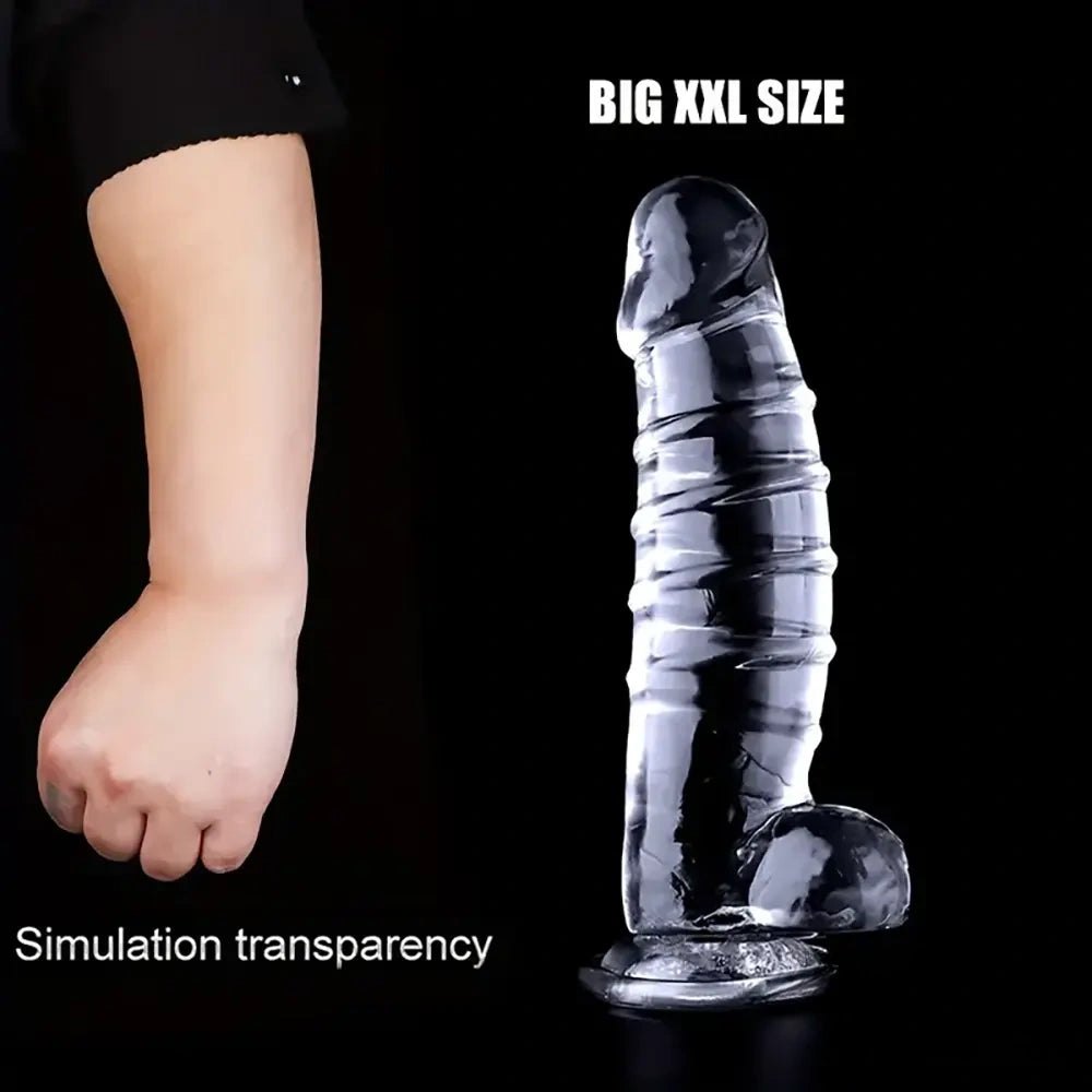 Spiral texture suction cup dildo, photo 3