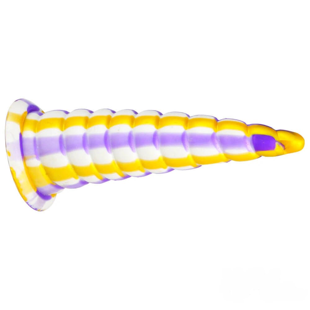 Multicolor spiral tentacle fantasy dildo, photo 7