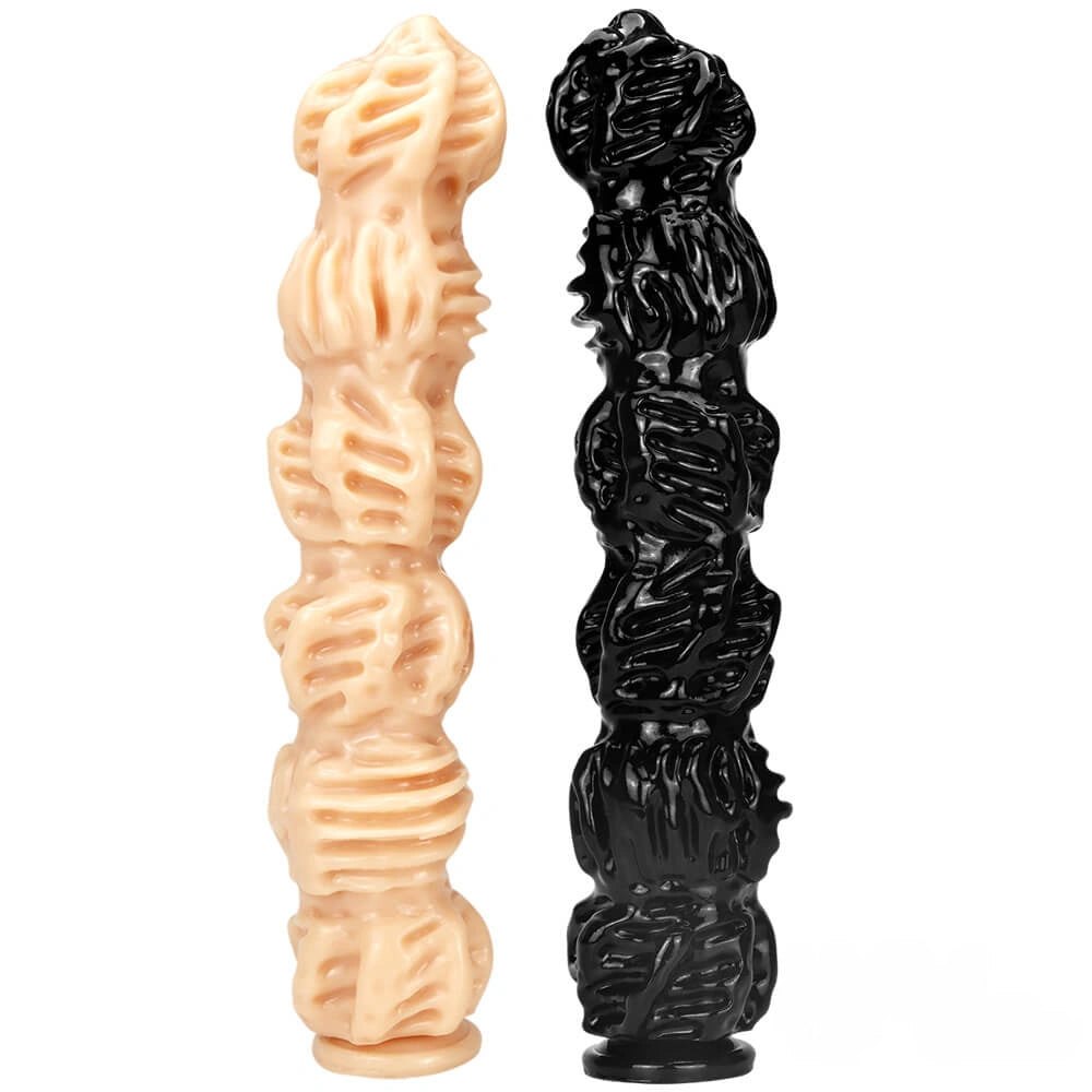 Spiral texture pvc dildo, photo 1