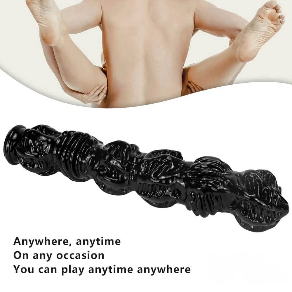 Spiral texture pvc dildo, photo 5