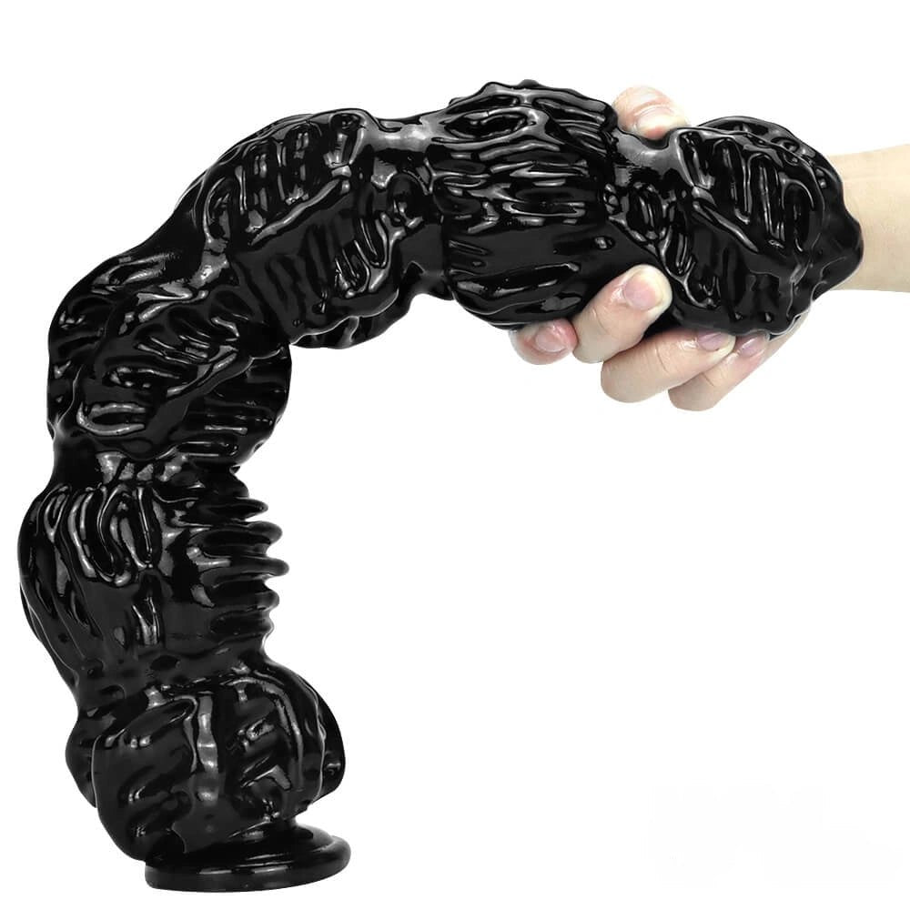 Spiral texture pvc dildo, photo 9