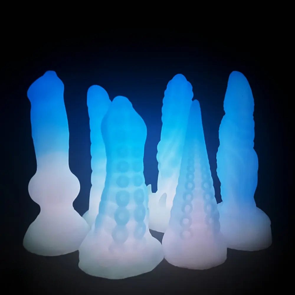 Spiral fantasy silicone dildo, photo 10