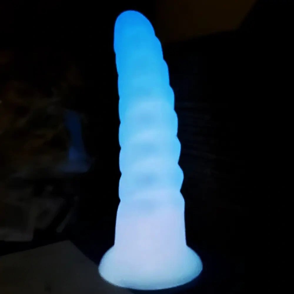 Spiral fantasy silicone dildo, photo 12