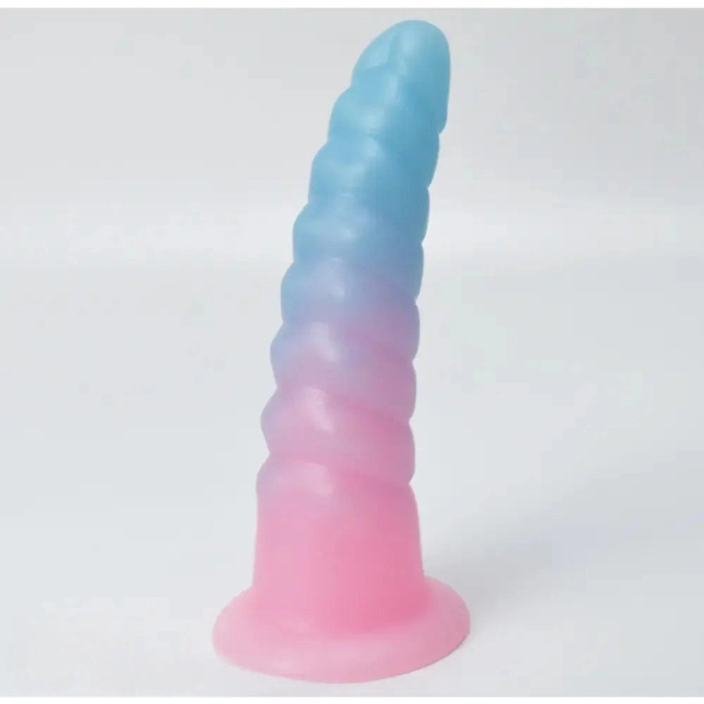 Spiral fantasy silicone dildo, photo 15